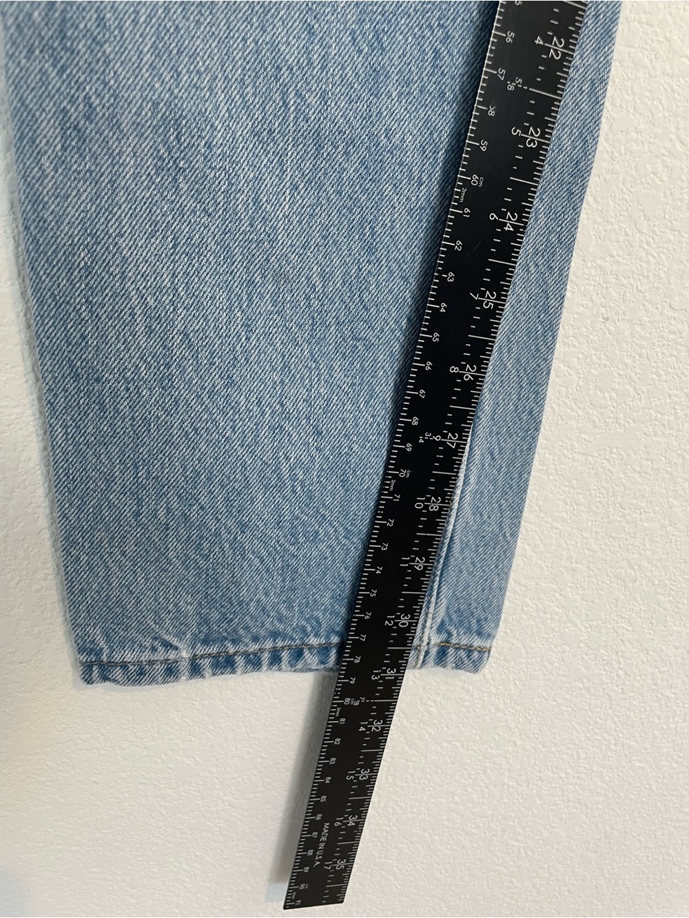 Levi's Premium 501 High-Rise Light Wash Women's 24 Jeans - Picture 12 of 15